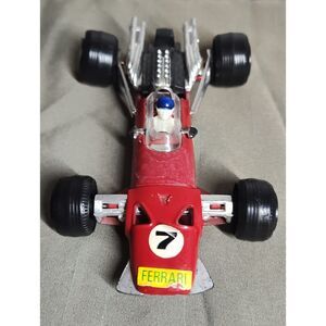 Vintage Ferrari Die Cast 6" Toy Race Car